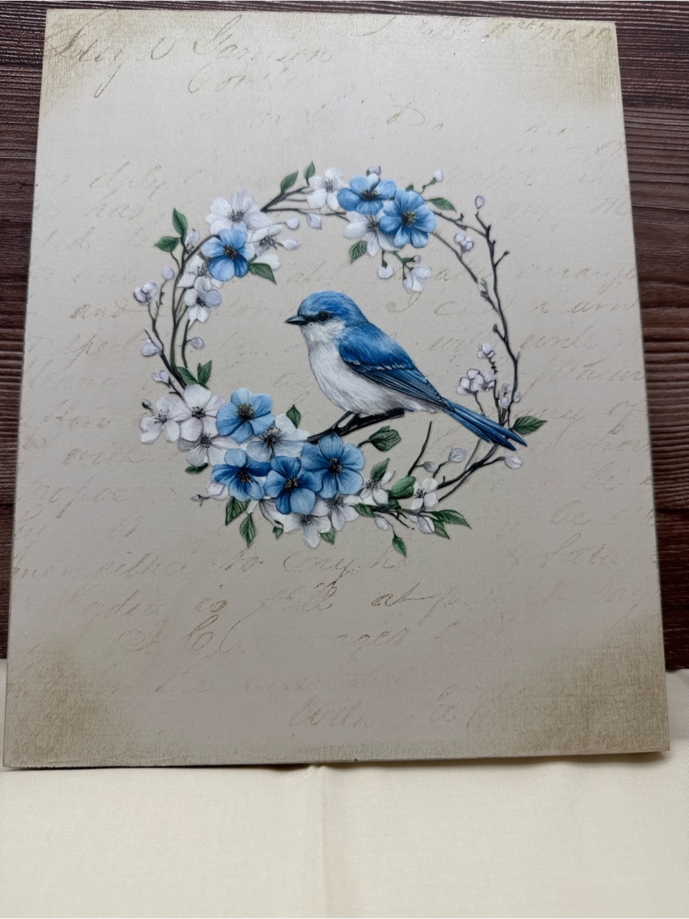 Bluebird Cottage Wall Art
